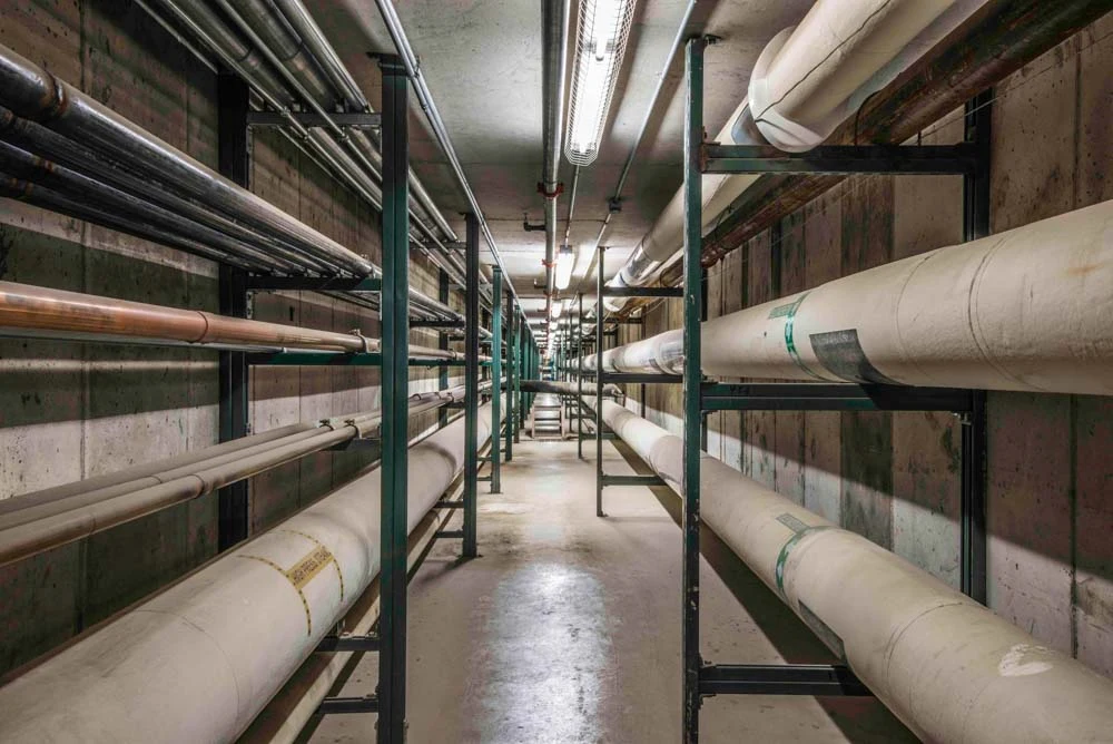 Plumbing and energy infrastructure